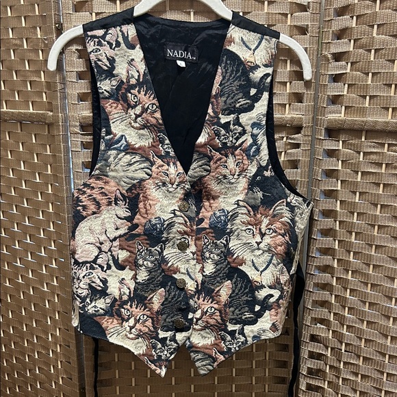 Nadia tapestry cat vest L - Picture 1 of 6